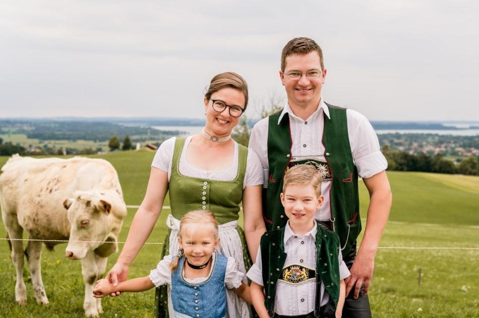 Villa Schleipfnerhof Urlaub Auf Dem Bauernhof Bernau am Chiemsee Esterno foto